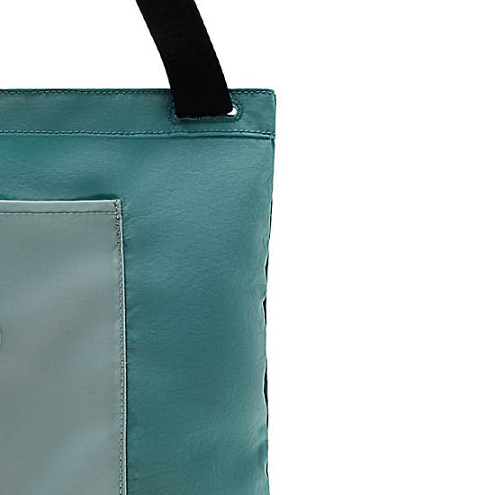 Kipling Annas Tote Tassen Blauw Turquoise | BE 1438HA